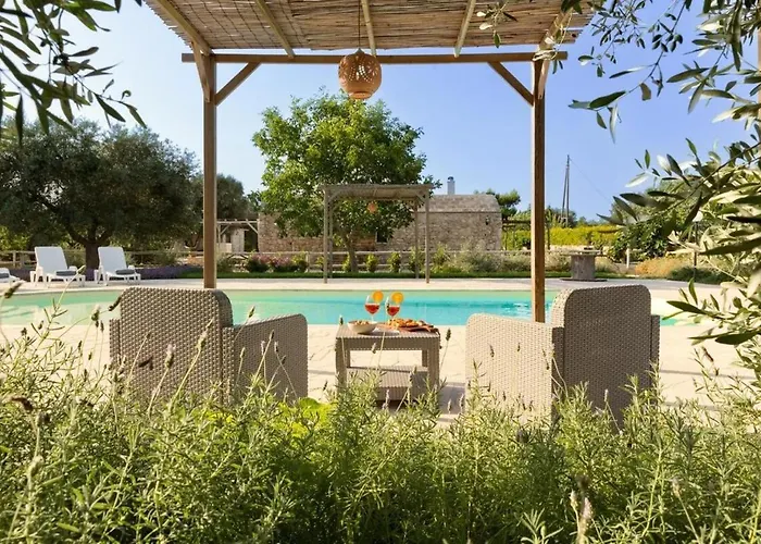 Trulli With Swimming Pool